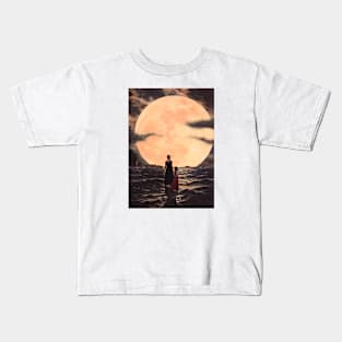 On the Way to the Moon Kids T-Shirt